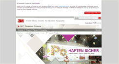 Desktop Screenshot of 3m-buerosortiment.de